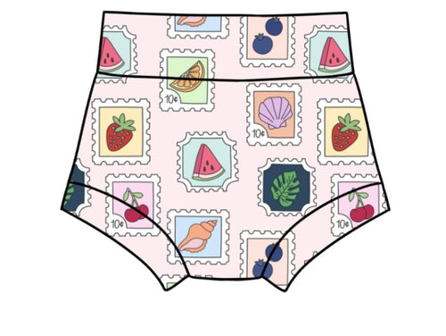 FRUITY STAMPS shorties
