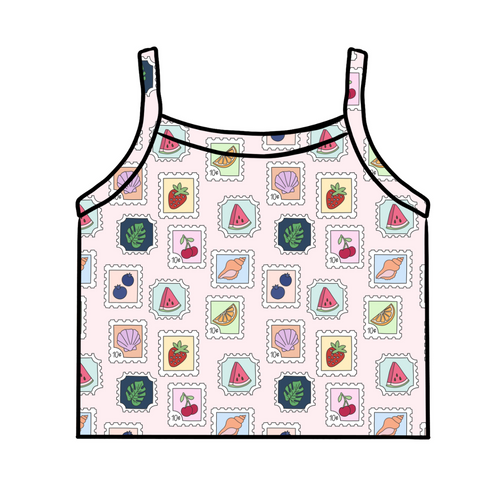 FRUITY STAMPS tank top